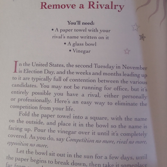 NWT Paperback "Daily Spell book for the Good Witch" - Picture 3 of 3